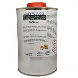 Zmywacz do etykiet puszka metalowa 1000 ml